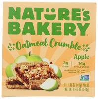Nature's Bakery Oatmeal Crumble Apple