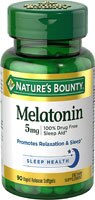 Nature's Bounty Melatonin Super Strength