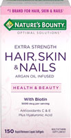 Nature's Bounty Optimal Solutions® Extra Strength Hair Skin & Nails