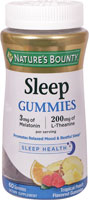 Nature's Bounty Sleep Gummies Tropical Punch