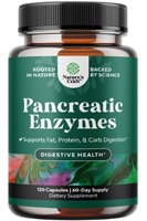 Nature's Craft Pancreatic Enzymes with Protease Lipase & Amylases