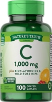 840093101815 - Nature's Truth  Vitamin C plus Bioflavonoids & Wild Rose Hips -- 1000 mg - 100 Coated Caplets