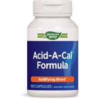 763948011513 - Nature's Way  Acid-A-Cal Formula - Acidifying Blend - Vitamins C-B6-Magnesium -- 100 Capsules