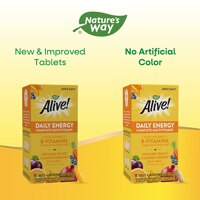 Nature's Way Alive! Daily Energy Complete Multivitamin with High Potency B-Vitamins