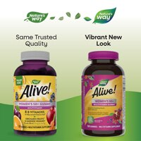 Nature's Way Alive! Women’s 50+ Gummy Multivitamin with B-Vitamins