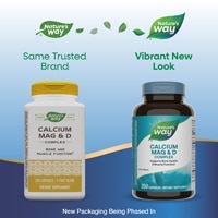 Nature's Way Calcium Magnesium & Vitamin D3 Complex - Bone & Muscle Function
