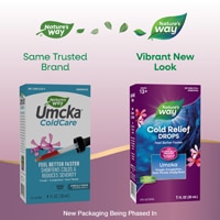 Nature's Way Cold Relief Drops - Umcka - Multi-Symptom Cold Relief - Non-Drowsy