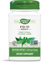 033674129005 - Nature's Way  Fo-Ti Root -- 1,220 mg Per Serving - 100 Vegan Capsules