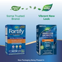 Nature's Way Fortify Age 50+ Probiotics + Prebiotics