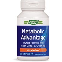 Nature's Way Metabolic Advantage Thyroid Formula with Green Coffee and Green Tea