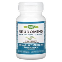 Nature's Way Neuromins - 200 mg Plant Source DHA - Brain & Visual Function