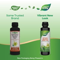Nature's Way Organic Black Seed Oil - Cold-Pressed - 0.60% Thymoquinone