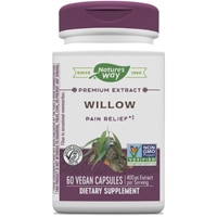 Nature's Way Premium Extract Willow - 400 mg Extract Per Serving - Pain Relief