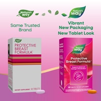 Nature's Way Protective Breast Formula - with Vitamin D3 - Calcium - Turmeric - BR-DIM