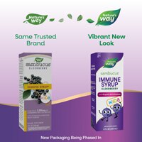 Nature's Way Sambucus Elderberry Immune Syrup for Kids - with Echinacea & Propolis