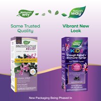 Nature's Way Sambucus Relief Cough Syrup For Kids Ages 1+