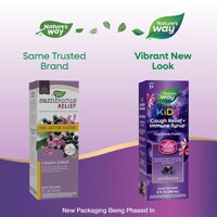 Nature's Way Sambucus Relief Cough Syrup For Kids Ages 1+