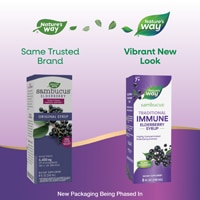 Nature's Way Sambucus Traditional Immune Elderberry Syrup - Traditional Immune Support