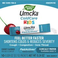 Nature's Way Umcka Coldcare For Kids FastActives Powder Cherry