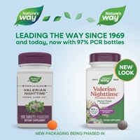 Nature's Way Valerian Nighttime Premium Blend - Valerian Root and Lemon Balm Extracts