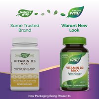 Nature's Way Vitamin D3 Max - Supports Healthy Bones and Immune Function
