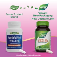 Nature's Way Youthful You - DHEA - Energy Support - Healthy Aging