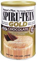 NaturesPlus Spiru-Tein® Gold Shake Chocolate