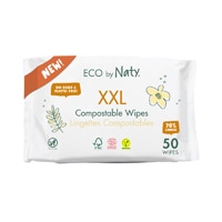 Naty Moist Wipes Compostable XXL Fragrance Free