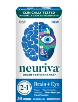 Neuriva Brain + Eye Capsules Brain Performance Supplement Filters Blue Light