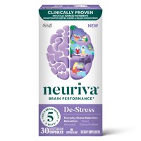 Neuriva De-Stress Capsules Vegetarian Brain Performance Coffee Fruit Extract