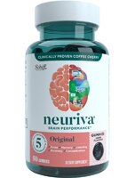Neuriva Gummies Brain Performance Supplement Gluten Free Vegetarian Grape