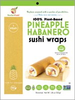 NewGem Foods Sushi Wraps Pineapple Habanero