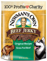 Newman's Own Beef Jerky Treats for Dogs Original Recipe