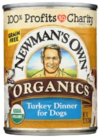Newman's Own Organics Grain Free Dog Food Turkey