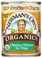 Newman's Own Organics Grain Free Food For Dogs Chicken