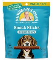 Newman's Own Snack Sticks for Dogs Chicken Recipe