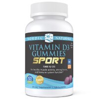 Nordic Naturals Vitamin D3 Gummies Sport Wild Berry