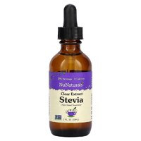 NuNaturals Pure Liquid™ Clear Stevia™ Glass Bottle