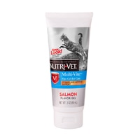 Nutri-Vet Cat Paw-Gel Multi-Vite MultiVitamin Lickable Salmon