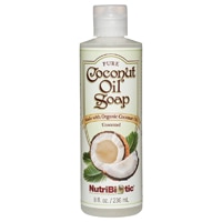 NutriBiotic Pure Coconut Oil Soap Unscented