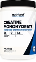 Nutricost Creatine Monohydrate Powder Unflavored