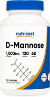 810139572770 - Nutricost  D-Mannose  -- 1000 mg - 120 Capsules