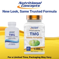 Nutritional Concepts TMG Tri-Methyl Glycine