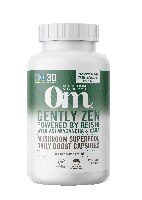 OM Gently Zen Mushroom Superfood Daily Boost Capsules