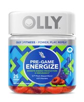Olly Pre-Game Energize Gummy Rings Berry Lime Burst