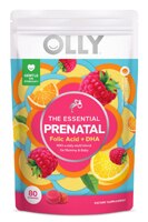 Olly The Essential Prenatal Folic Acid + DHA Gummies Sweet Citrus