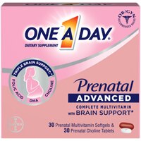 One-A-Day Womens Prenatal Advanced with Choline 30+30