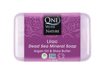 One With Nature Dead Sea Mineral Bar Soap Lilac