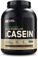 Optimum Nutrition Naturally Flavored Gold Standard 100% Casein Protein Powder For Muscle Support and Recovery Chocolate