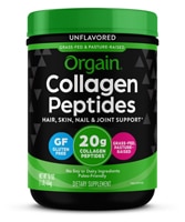 Orgain Hydrolyzed Grass-Fed 20g Collagen Peptides Powder – Type I and III Unflavored